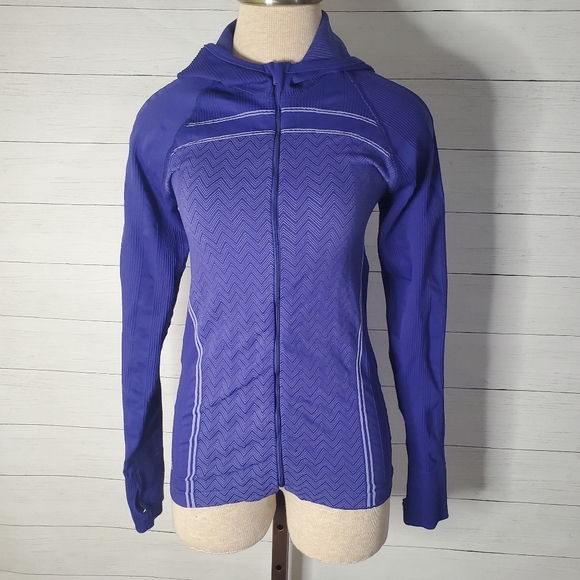 Athleta Jackets & Blazers - Athleta Purple Zip Up Athletic Jacket